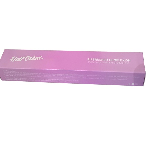 NWT Half Caked Airbrushed Complexion Duo - brushes - boxes - Picture 2 of 2